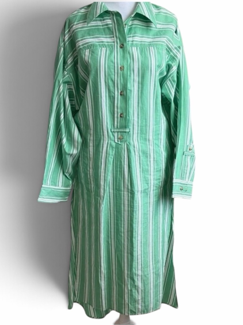 NWOT Anthropologie Shirt Dress Size 2X - Picture 5 of 6